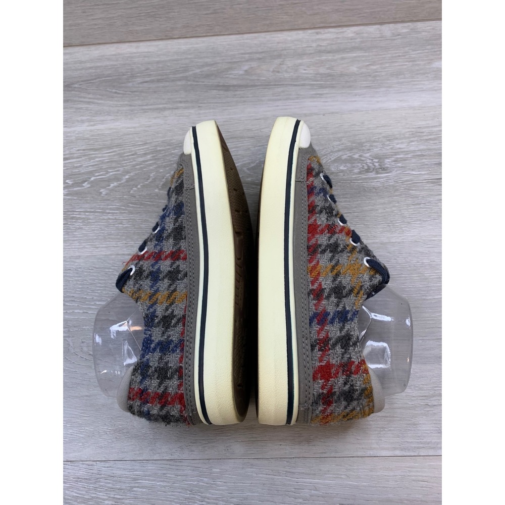 Keen Elsa Lite Women's 7.5 Plaid Wool Sneakers Grey‎ Red Comfort Shoes - Picture 5 of 10